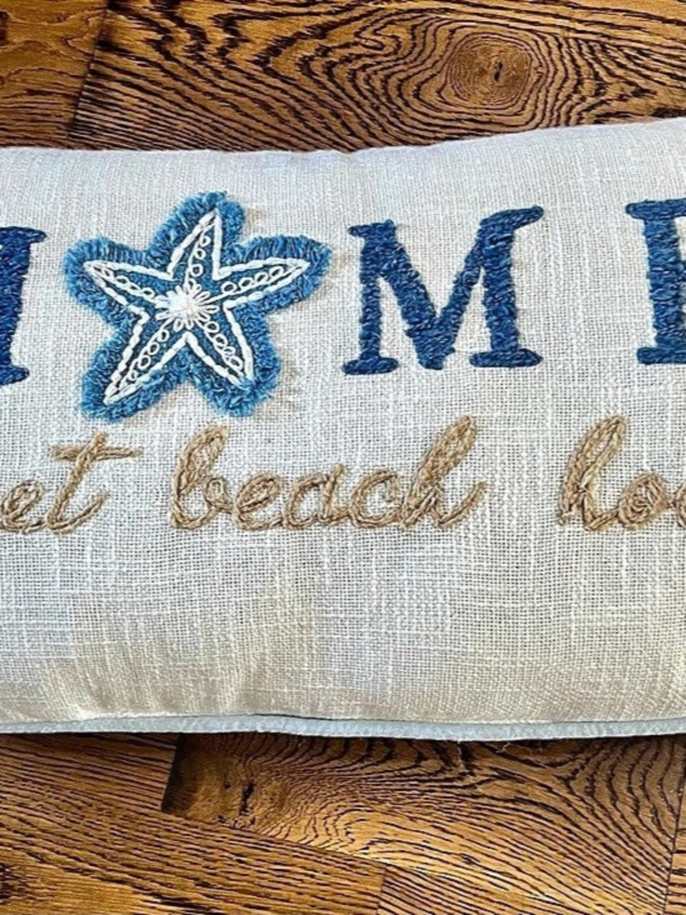 C&F Home Sweet Beach House Starfish Mini Accent Pillow Accent Pillow